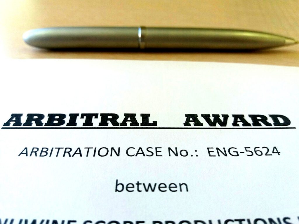 assignment of arbitral award